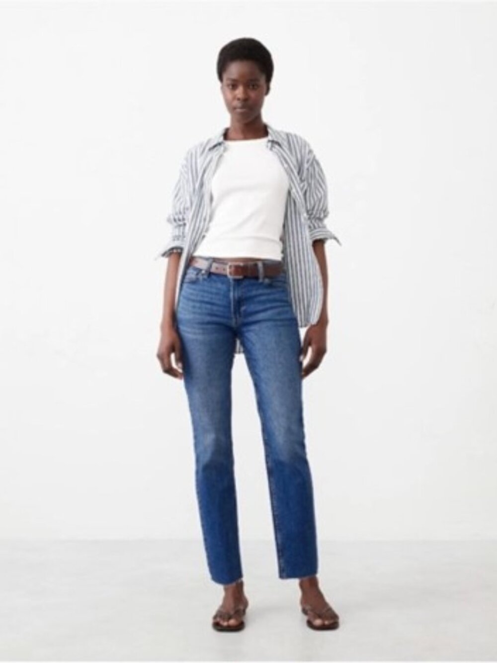 NWT, BANANA REPUBLIC Slim Mid-Rise Medium Wash Jeans - 26/2